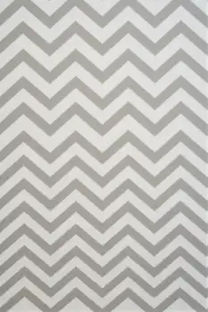Light Grey Zigzag Chevron Pattern diagonal minimalist