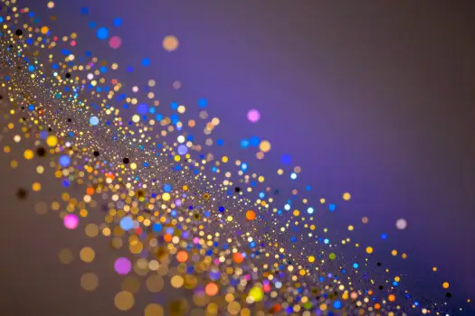 Festive Abstract Background with Bokeh Effect