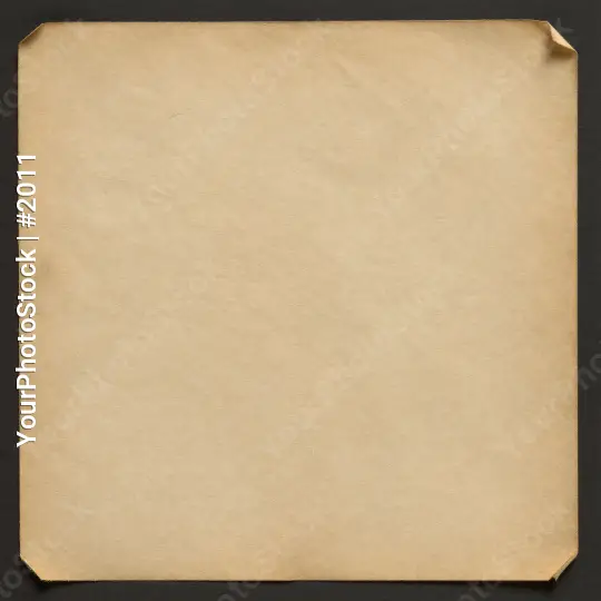 Old Yellowed Paper with Crinkled Edges on Black Background texture