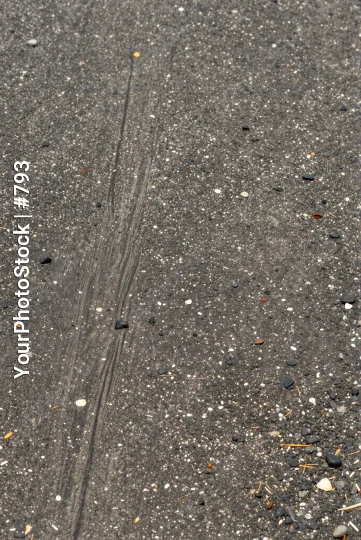 Wet Asphalt Road with Diagonal Line construction texture
