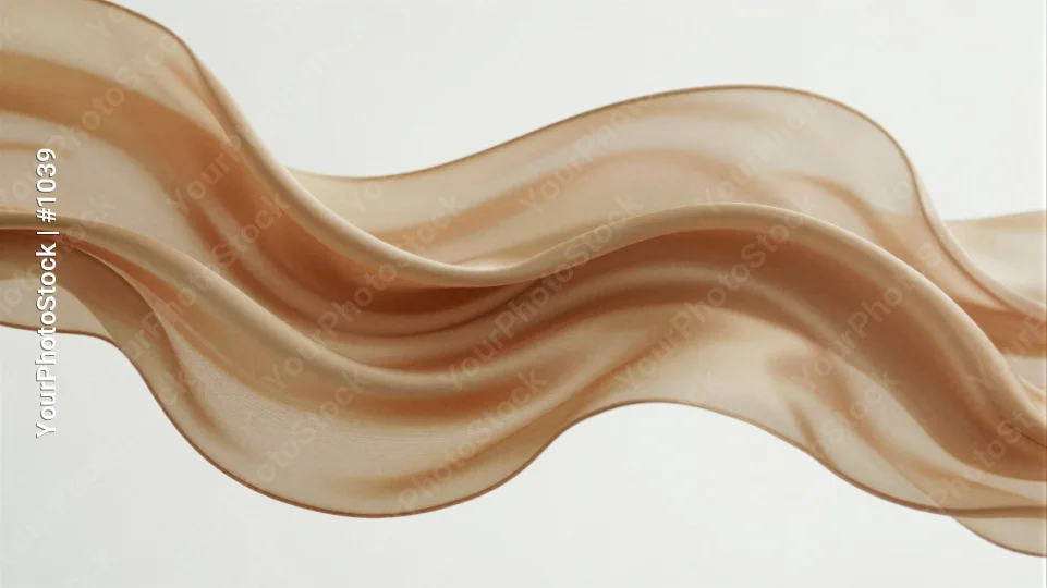 Elegant Light Peach Silk Fabric Close-Up luxury