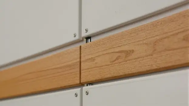 Wooden Plank Attached to Wall wall attachment