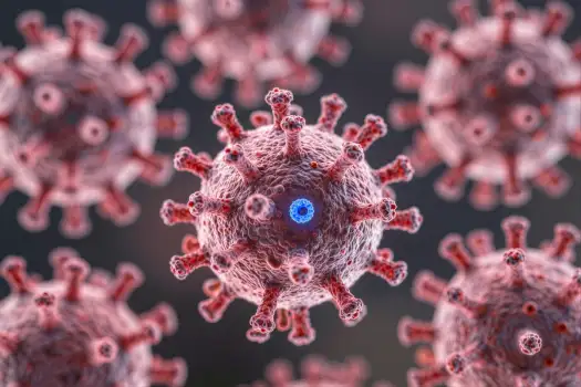 Scientific 3D Visualization of Viral Pathogen Particle