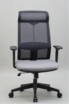 Modern Office Chair with High Backrest and Armrests