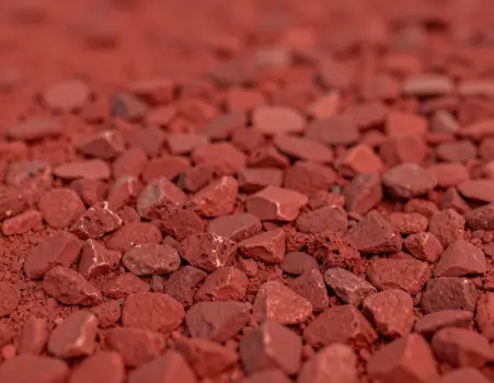 Metallic Red Pebbles Close-Up rocks rough texture