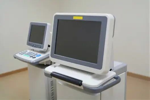 Ultrasound Machine in Hospital Room medical device