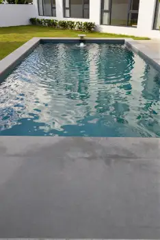 Modern House with Swimming Pool white building