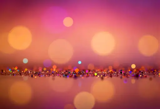 Abstract Background with Gradient Colors Reflecting City Lights