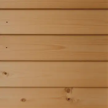 Close-up of Light Beige Wooden Planks with Holes
