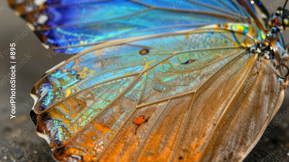 Butterfly Wings Close-Up insects nature patterns