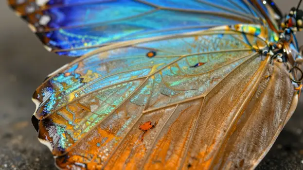 Butterfly Wings Close-Up insects nature patterns