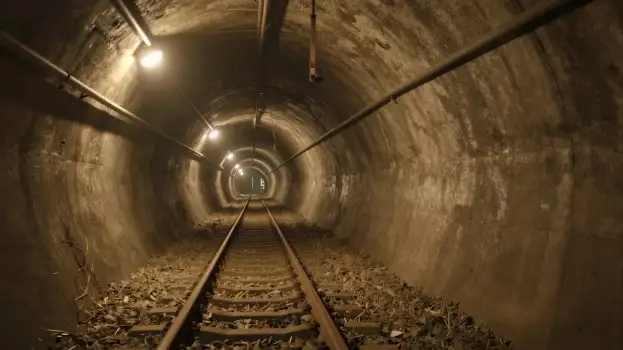 Mineral Extraction Tunnel Inside Mountain mining