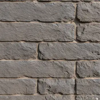 Weathered Brick Wall Close-Up horizontal pattern