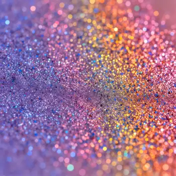 Glittery Rainbow Surface Close-Up sparkle shiny