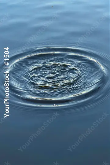 Calm Blue Water Surface with Ripples texture depth