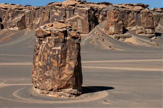 Desert Rock Formation landscape eroded layers