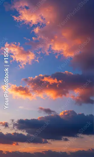 Sunset Landscape with Vibrant Colors clouds movement
