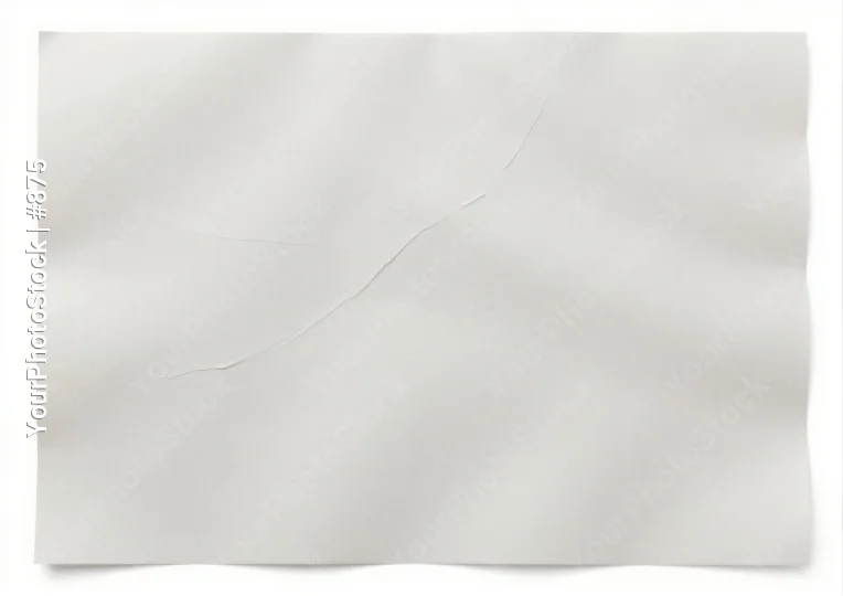 Crumpled White Paper with Diagonal Line texture