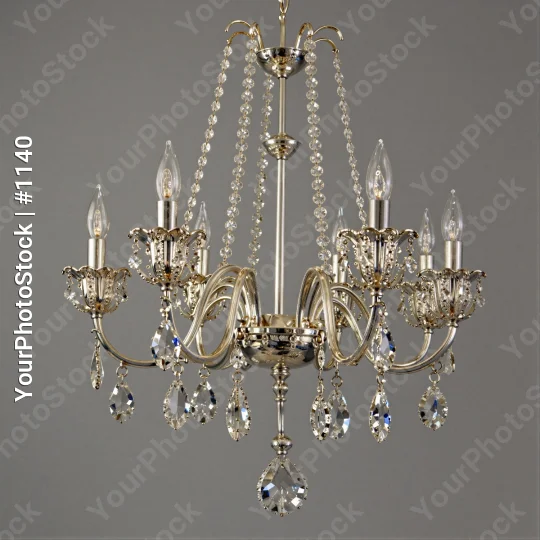 Luxurious Gold Chandelier with Crystal Arms luxury