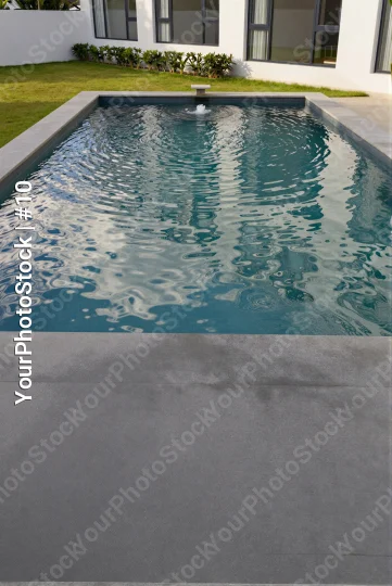 Pool in a Luxury House