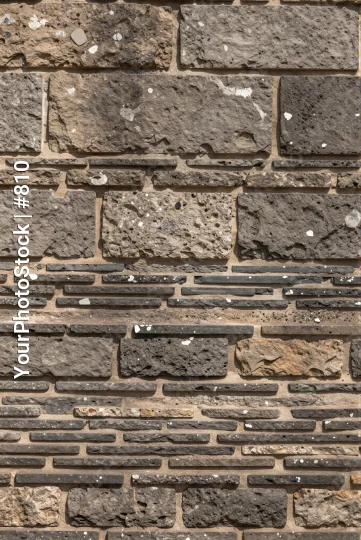 Old Rustic Brick Wall Close-Up horizontal pattern texture
