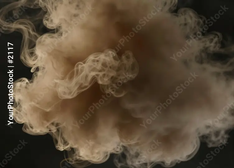 Light Beige Smoke Swirling Close-Up vapor energetic