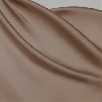 Elegant Light Brown Fabric Close-Up texture smooth
