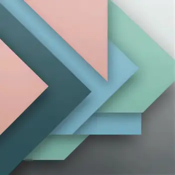 Abstract Background with Overlapping Triangles