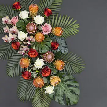 Elegant Tropical Bouquet Arrangement elegant flowers