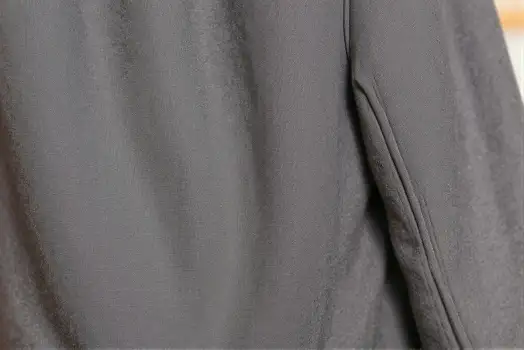 Soft Gray Silky Fabric Close-Up textured sheen