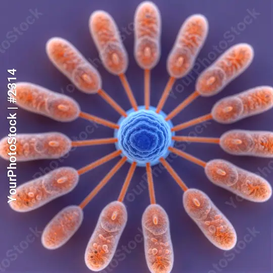 Abstract Visualization of Networked Cellular Nodes