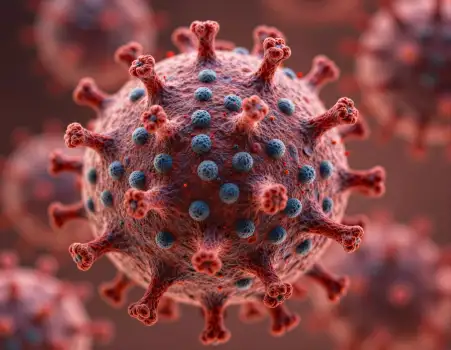 Scientific 3D Visualization of Viral Pathogen Particle