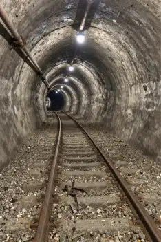 Mineral Extraction Tunnel Inside Mountain mining