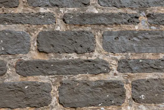 Weathered Brick Wall Close-Up horizontal pattern texture