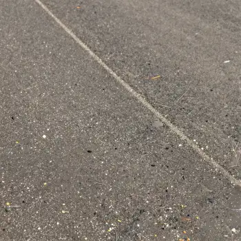 Parking Lot Surface with Center Line asphalt concrete