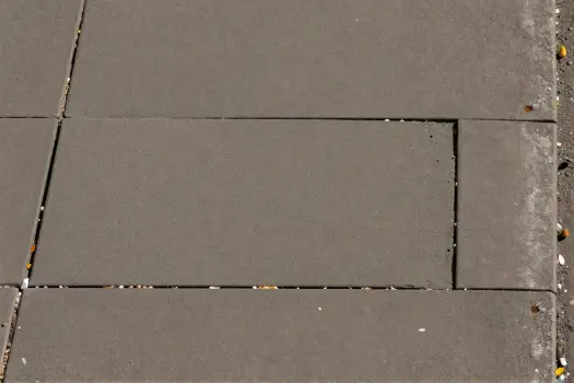 Gray Pavement with Overlapping Tiles grid pattern