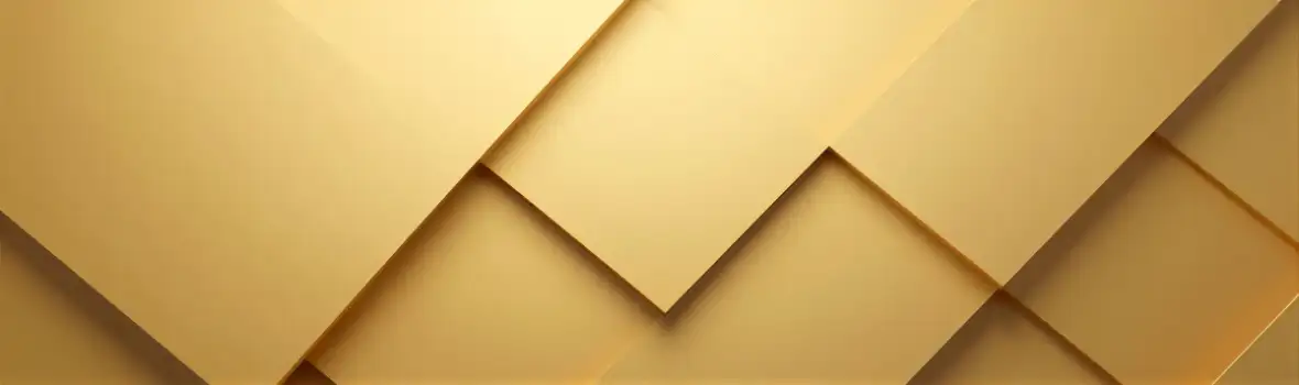 Golden Zigzag Triangles Background abstract modern gold