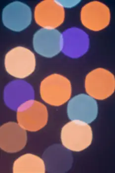 Abstract Background with Colorful Circles dreamy