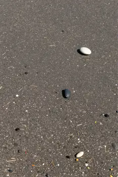 Decaying Asphalt Surface neglect rocks debris