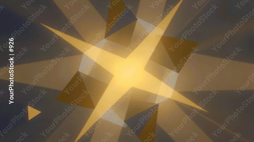 Abstract Digital Art Starburst Gradient Triangles
