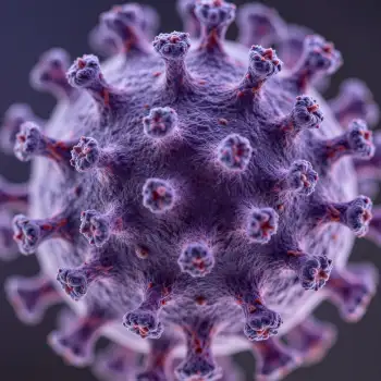 Scientific 3D Visualization of Viral Pathogen Particle