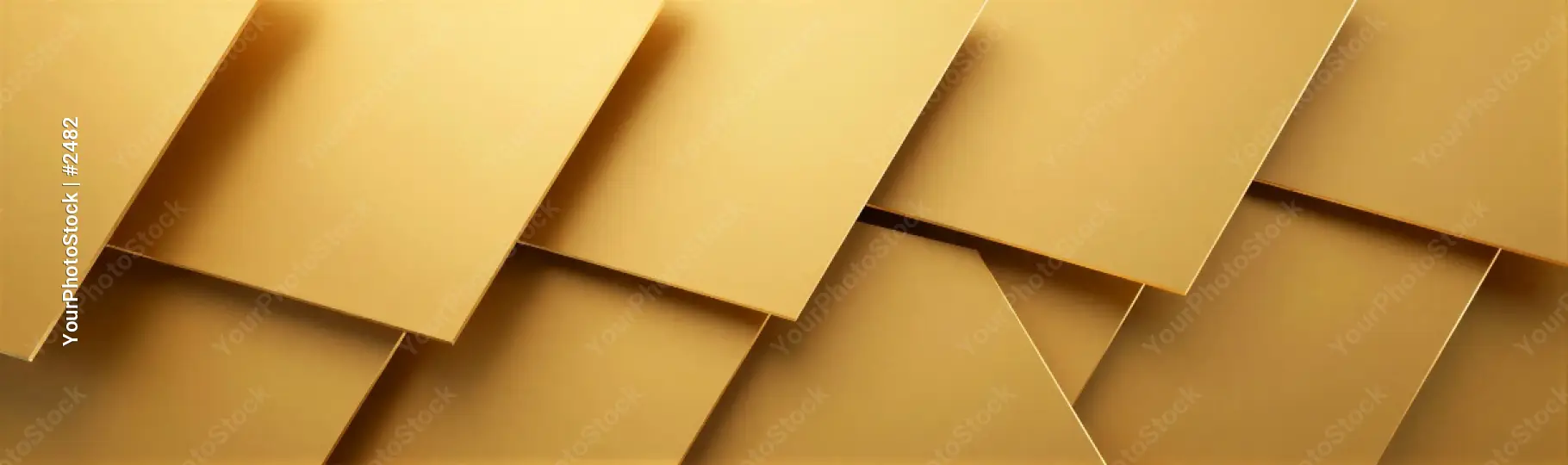 Abstract Background with Overlapping Triangles gold luxury
