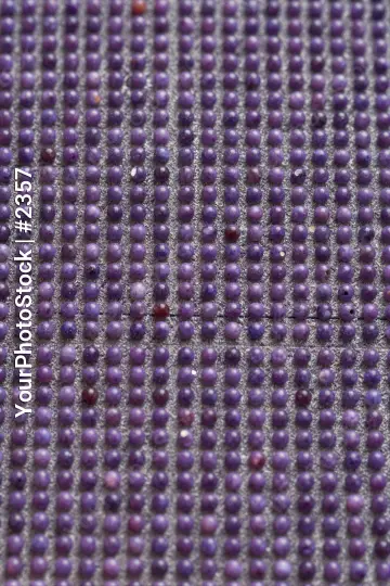 Deep Purple Beaded Fabric Close-Up beads textured