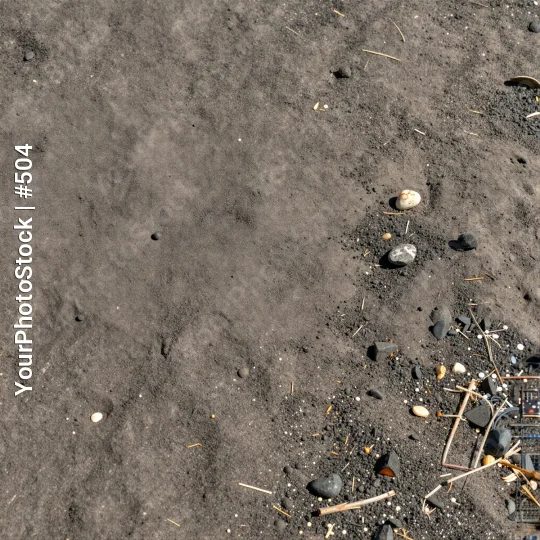 Messy Ground with Debris and Trash Pile cleaning