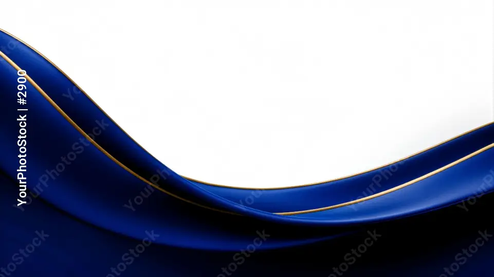 Stylish Blue Wave Design elegant background