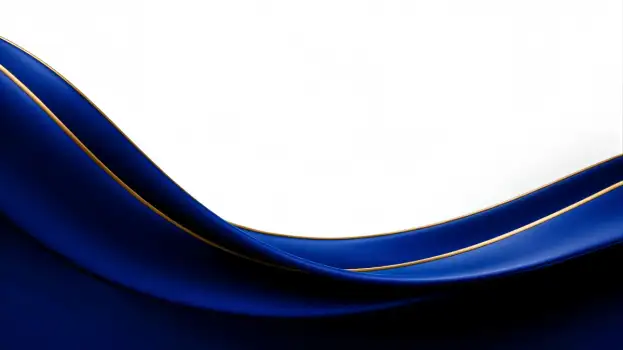 Stylish Blue Wave Design elegant background