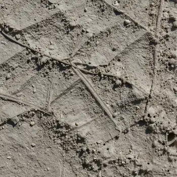 Uneven Dirt Surface with Zigzag Line texture nature plaster