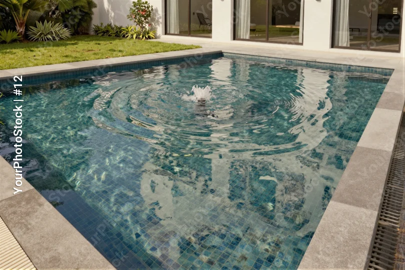 Luxury Pool in High End House