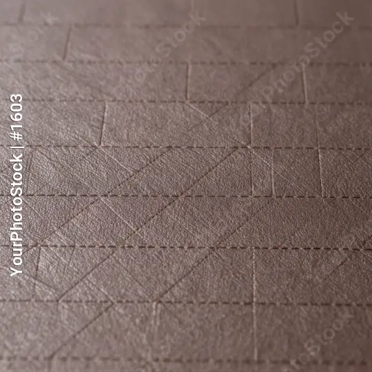 Dark Brown Leather Texture with Diamond Pattern