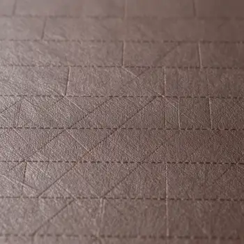 Dark Brown Leather Texture with Diamond Pattern